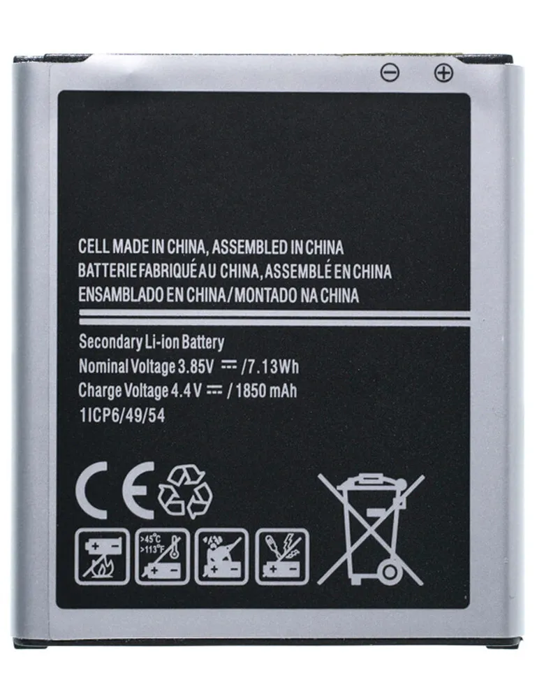 Аккумулятор для Samsung Galaxy J1 J100F 2015 (EB-BJ100BBE), 1850 mAh