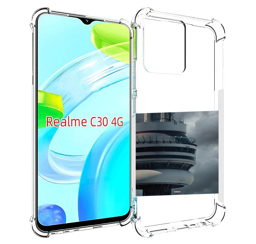 

Чехол MyPads Drake - Views для Realme C30 4G / Narzo 50i Prime, Прозрачный, Tocco