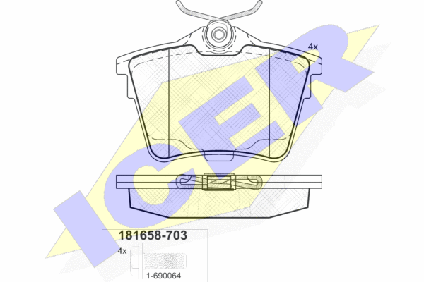 

Колодки дисковые задние Peugeot 4071.6-2.0HDi 04> 181658-703, 181658-703 колодки дисковые задние Peugeot 4071.6-2.0HDi 04>