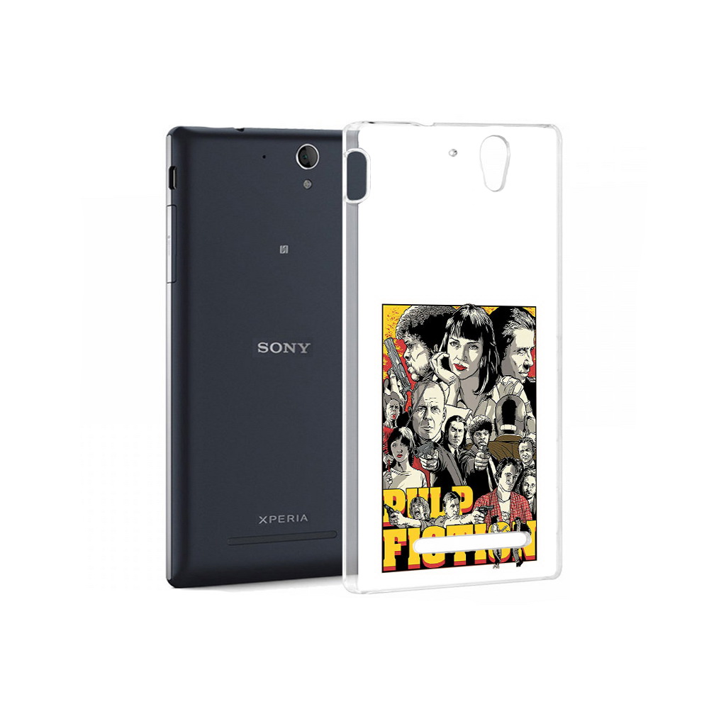 Чехол MyPads Tocco для Sony Xperia C5 Ultra комикс картинка (PT16261.253.390)