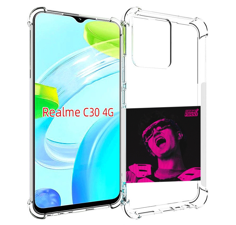 

Чехол MyPads Digital Fantazy GONE для Realme C30 4G / Narzo 50i Prime, Прозрачный, Tocco