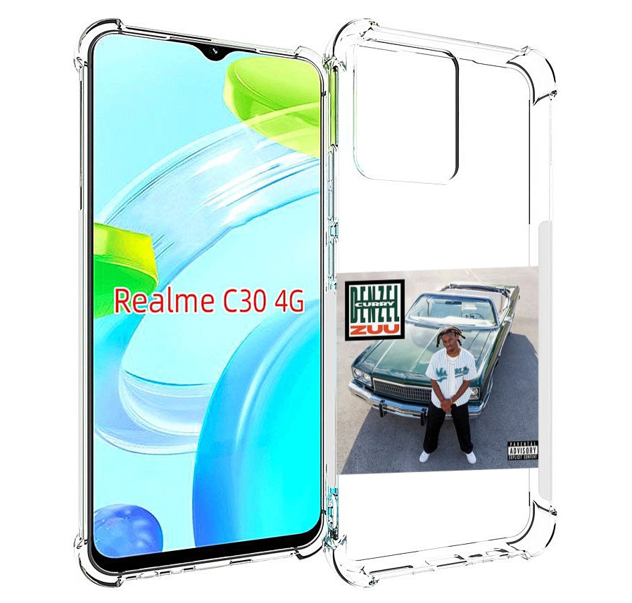 

Чехол MyPads Denzel Curry - ZUU для Realme C30 4G / Narzo 50i Prime, Прозрачный, Tocco