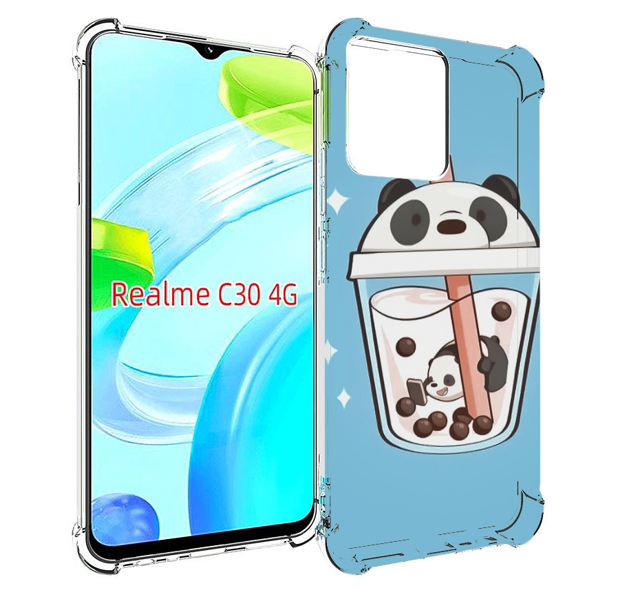 

Чехол MyPads Bubble tea для Realme C30 4G / Narzo 50i Prime, Прозрачный, Tocco