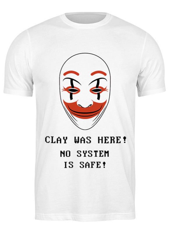 

Футболка мужская Printio Хакеры clay 1536577 белая XL, Белый, Хакеры clay 1536577