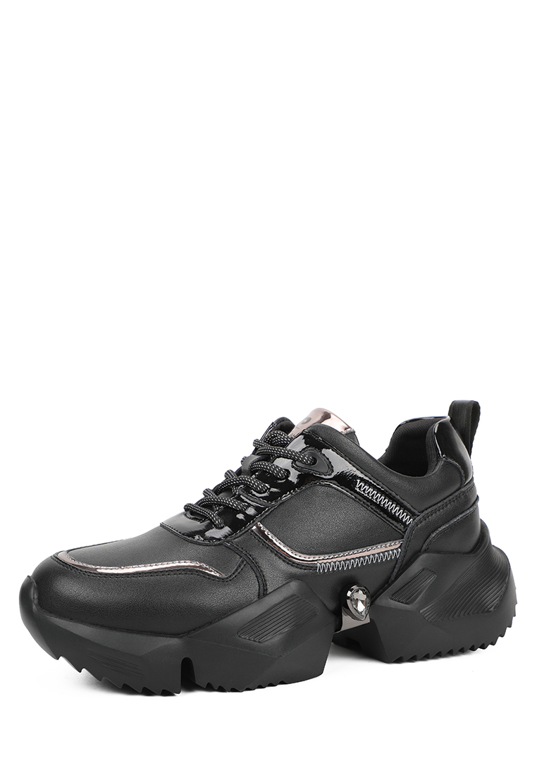 

Кроссовки женские Pierre Cardin 217066 черные 40 RU, Черный, 217066