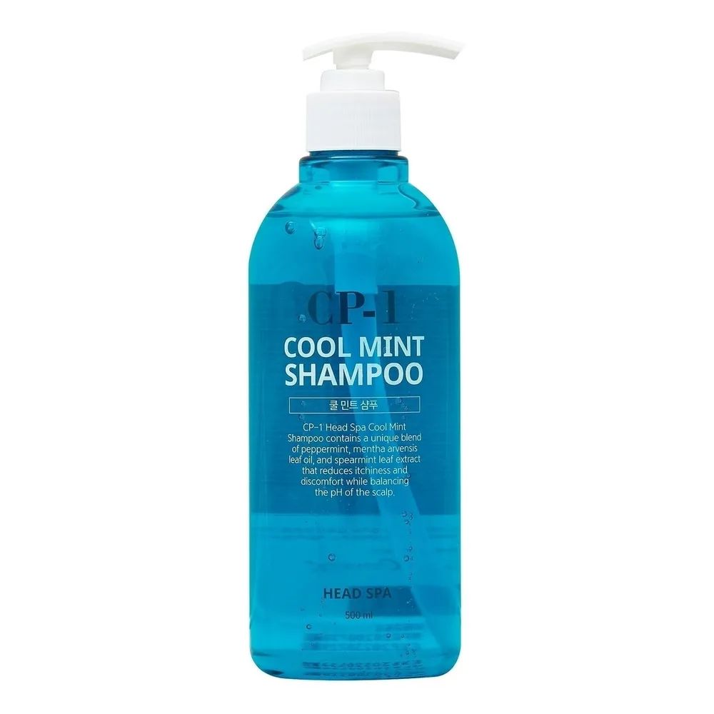 Шампунь Esthetic House CP-1 Head Spa Cool Mint Shampoo Охлаждающий бессульфатный, 500 мл