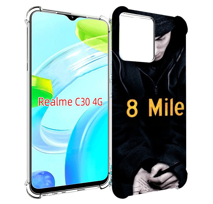 

Чехол MyPads 8 миля для Realme C30 4G / Narzo 50i Prime, Прозрачный, Tocco