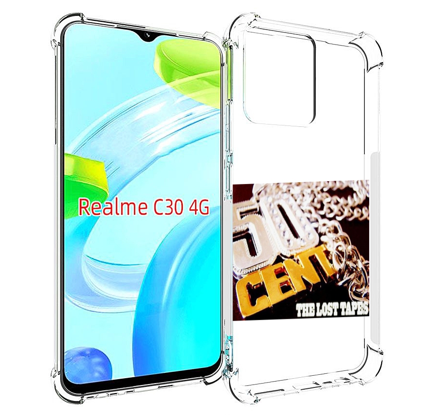 Чехол MyPads 50 Cent - The Lost Tapes для Realme C30 4G / Narzo 50i Prime