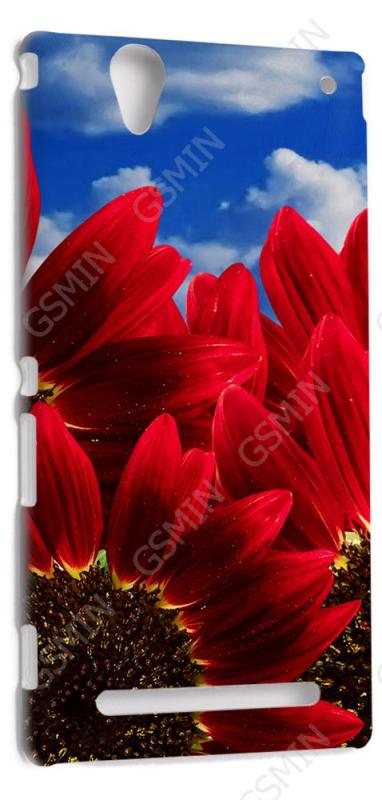 

Чехол NoBrand для Sony Xperia T2 Ultra Дизайн 171, Белый
