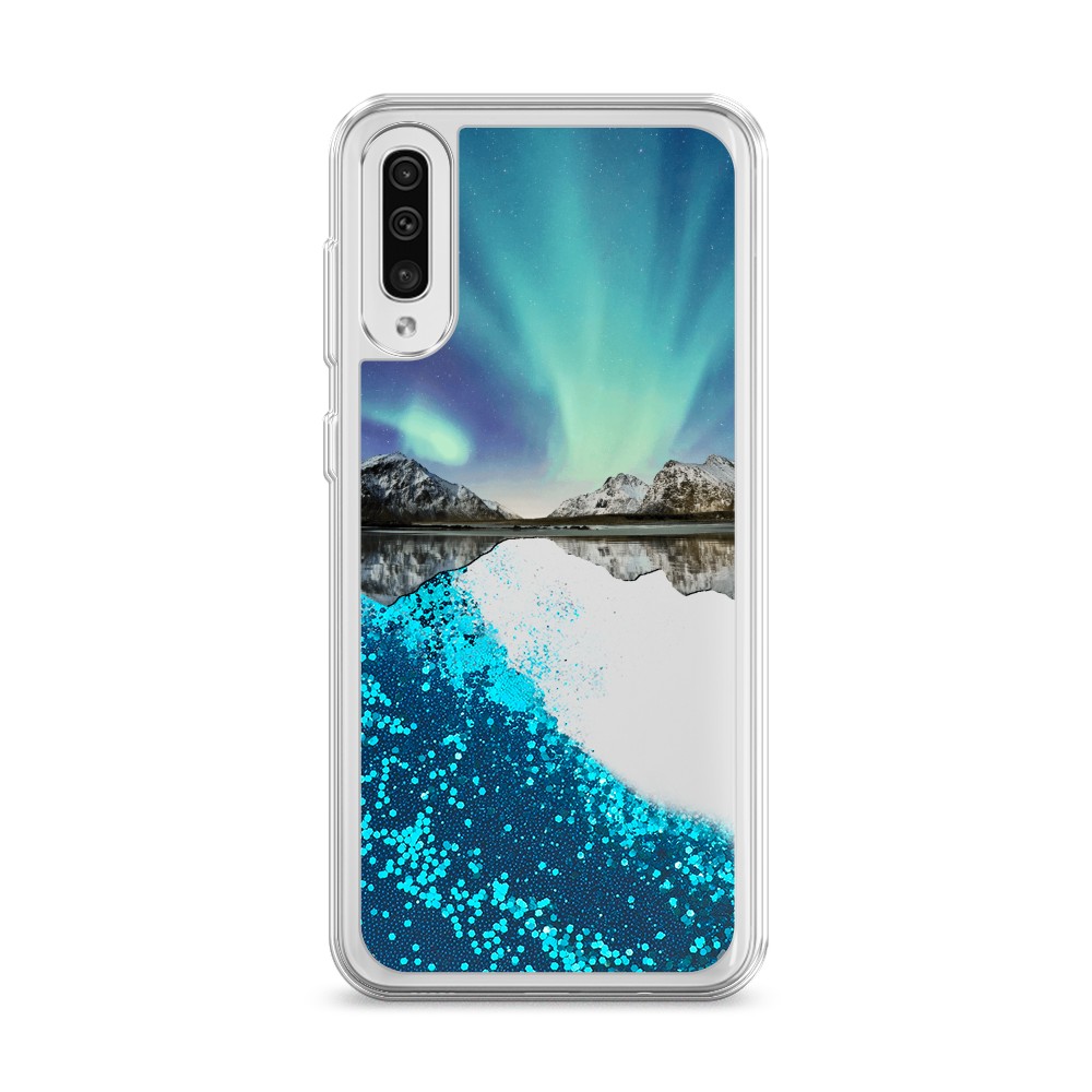 

Чехол Awog на Samsung Galaxy A50/A30S "Горное озеро и сияние", Разноцветный, 27793-1