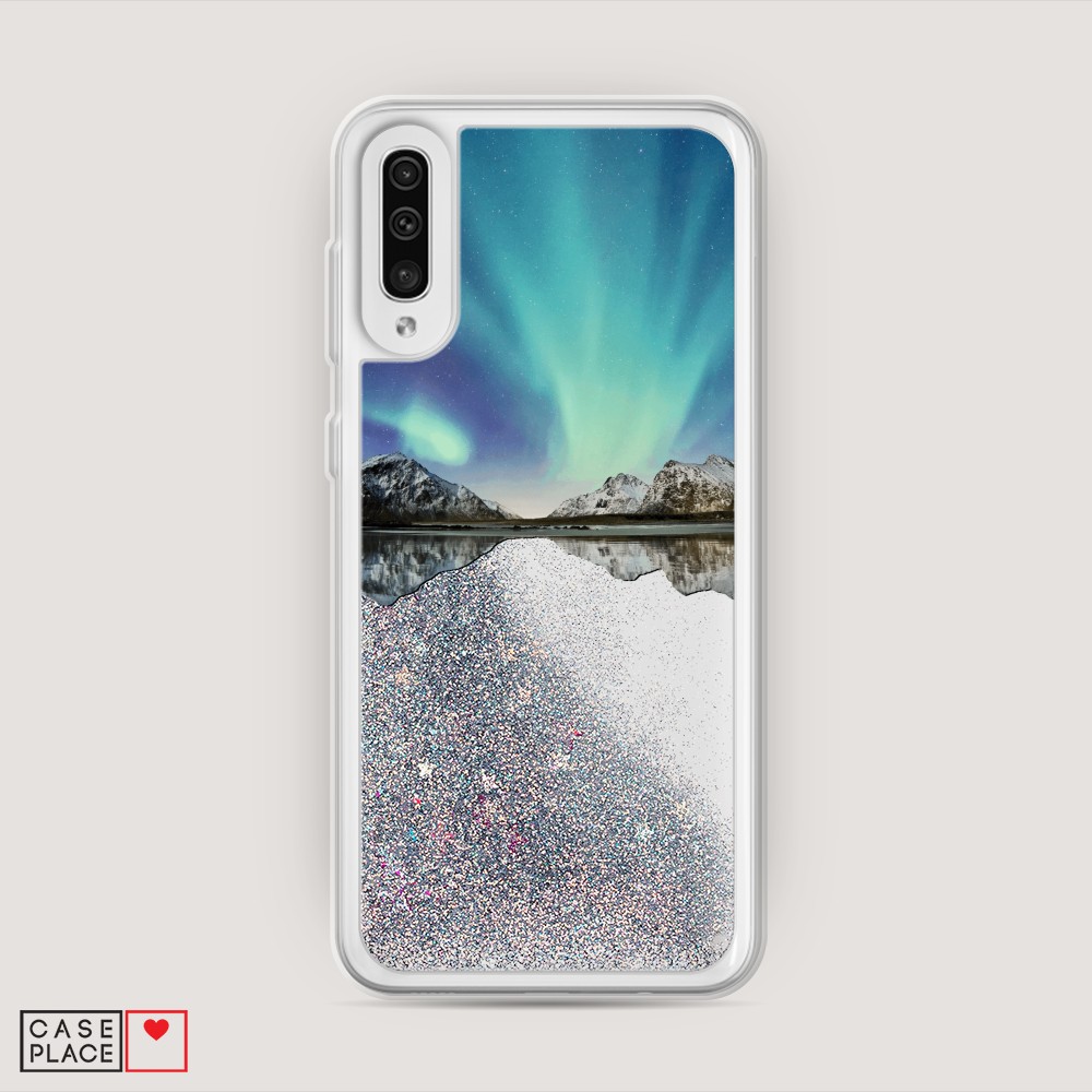 

Чехол Awog на Samsung Galaxy A50/A30S "Горное озеро и сияние", Разноцветный, 27791-1