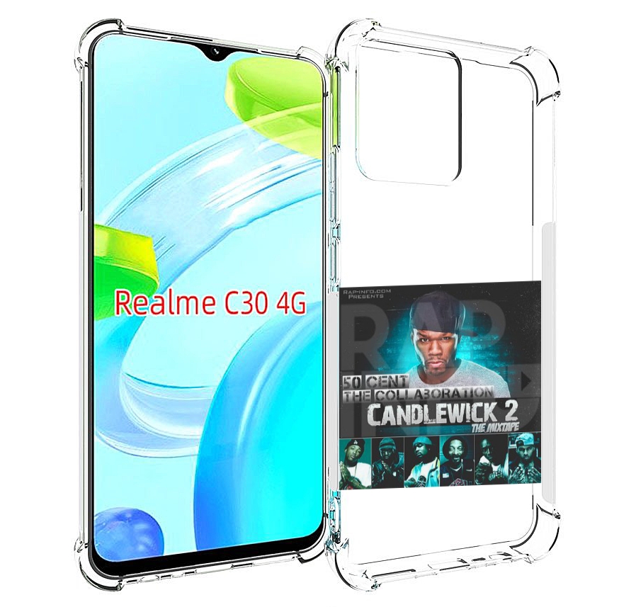 

Чехол MyPads 50 Cent - CandleWick 2 для Realme C30 4G / Narzo 50i Prime, Прозрачный, Tocco