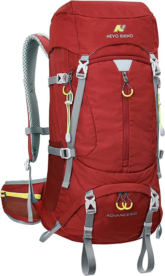 

Рюкзак туристичекий Nevo Rhino 9032 50л red, 9032-NW