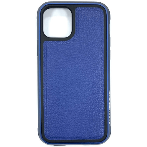 фото Чехол для iphone 12/12 pro mars leather, синий k-doo