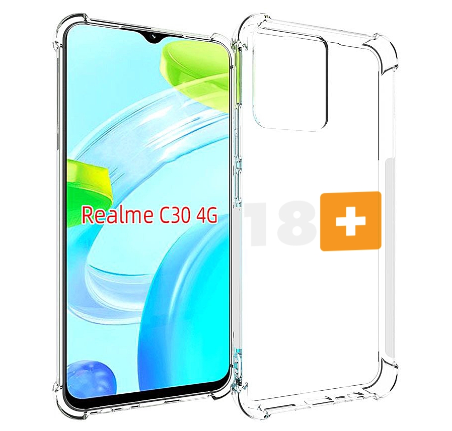 

Чехол MyPads 18+ для Realme C30 4G / Narzo 50i Prime, Прозрачный, Tocco