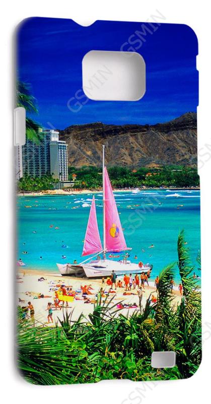

Чехол-накладка для Samsung Galaxy S2 Plus (i9105) (Белый) (Дизайн 177)