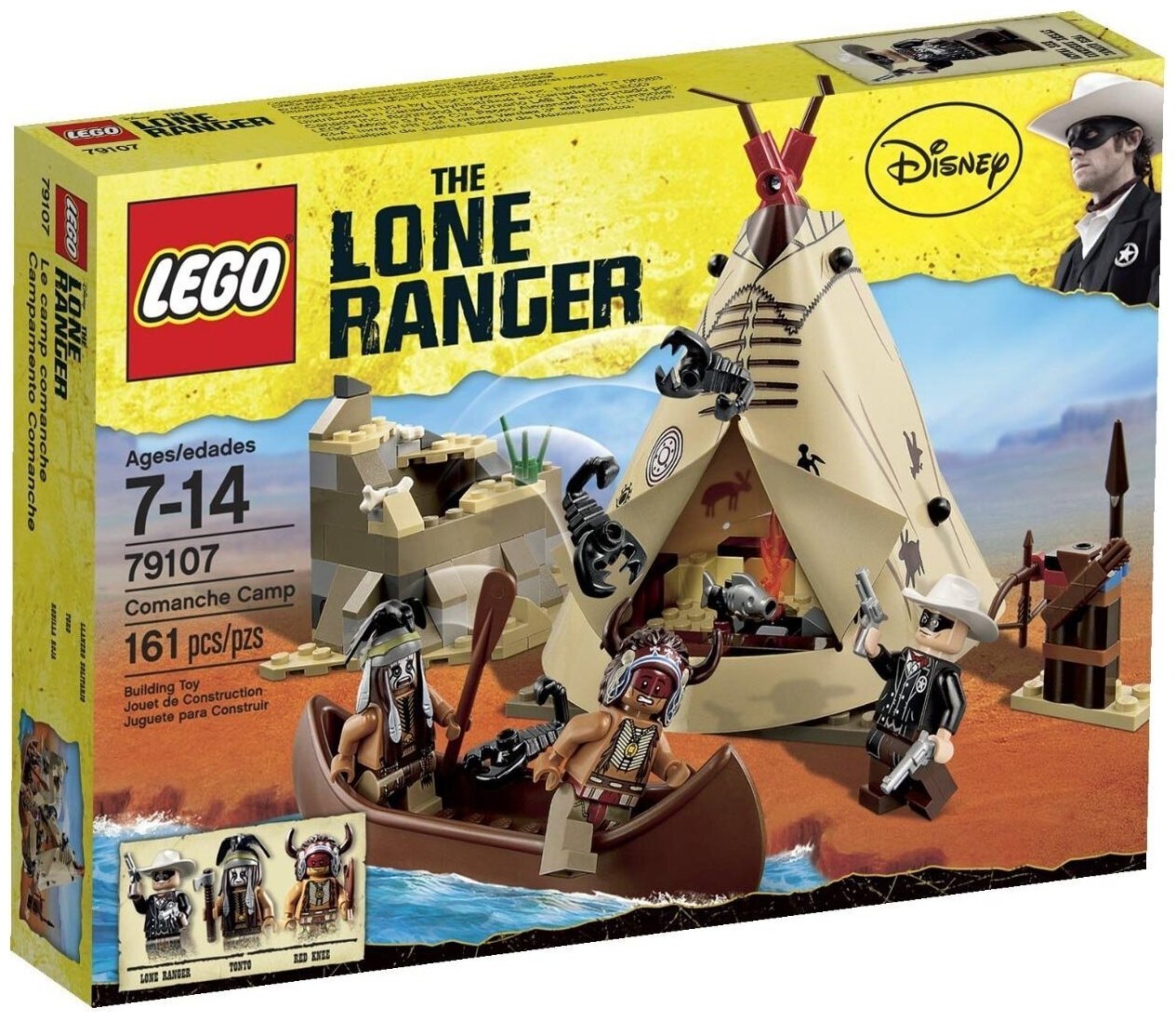 фото Конструктор lego the lone ranger 79107 лагерь команчи 79107