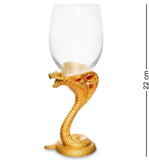 Бокал для вина Змея зол. WIN-217 113-602381