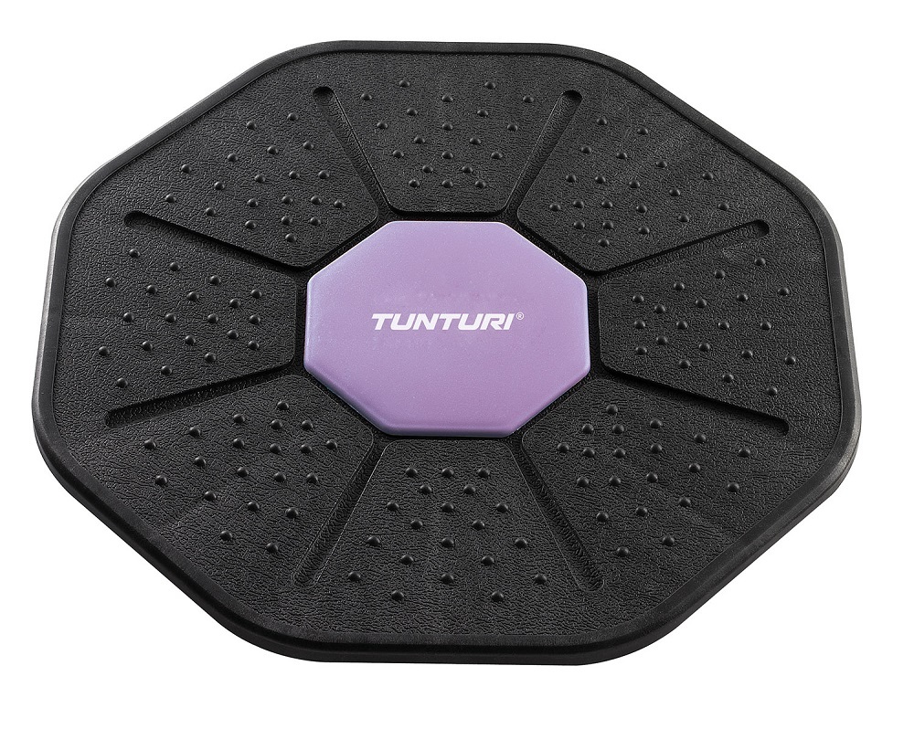 Балансировочный диск Tunturi 14TUSFU122 черный/фиолетовый