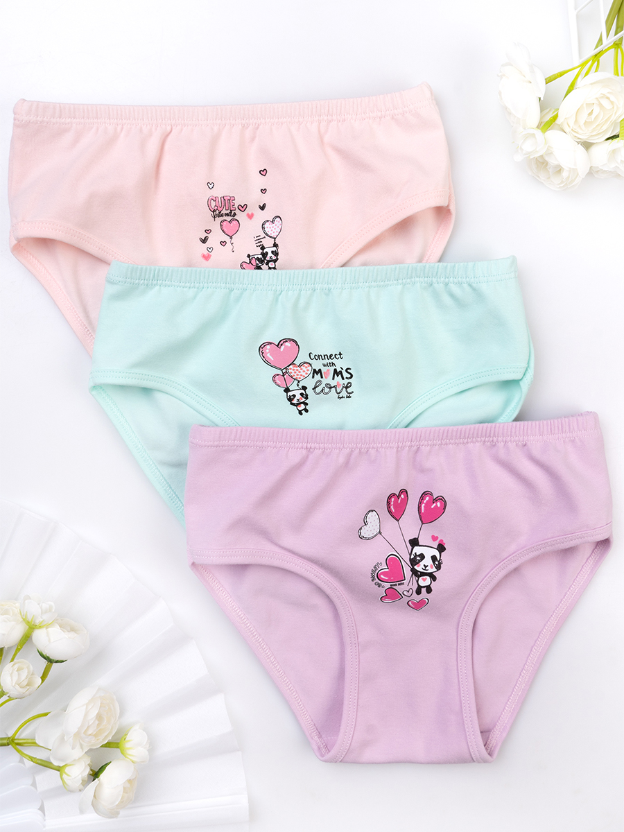 

Трусы детские Baykar BR5356, микс, 146, Бежевый;розовый;зеленый, BR5356