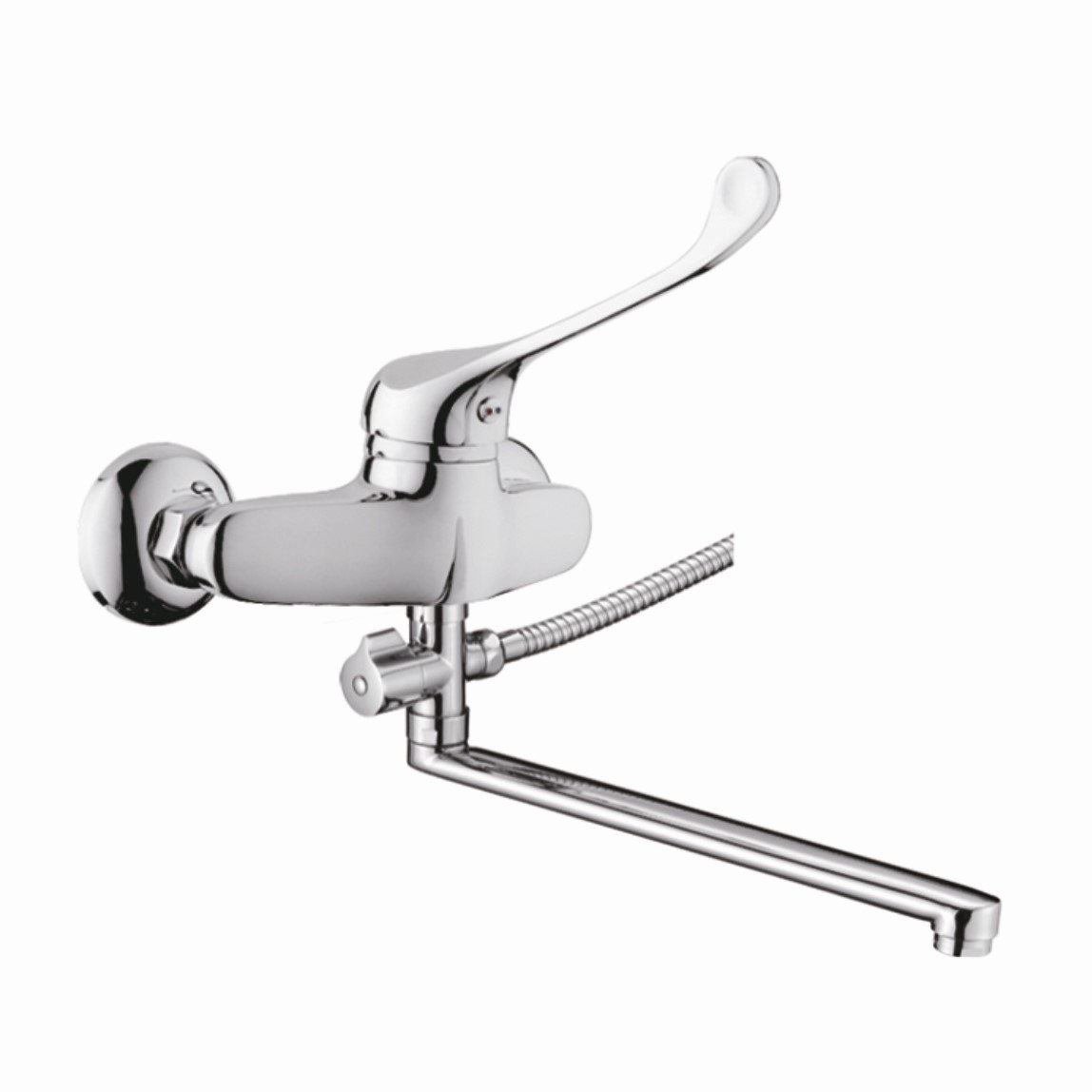 

Смеситель для ванны с хирургической ручкой D-Lin D140427, хром, Серебристый