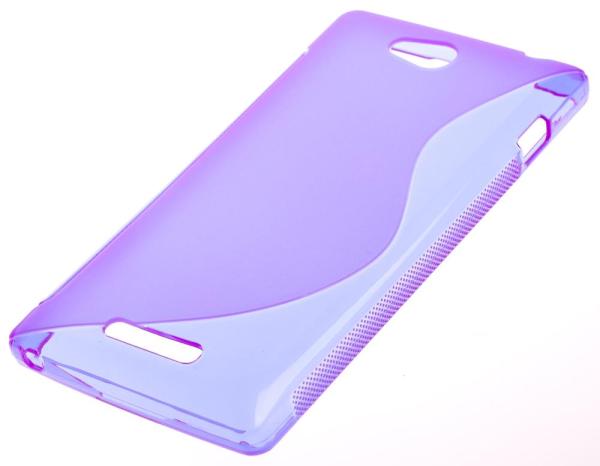 

Чехол NoBrand для Sony Xperia C Violet, Фиолетовый