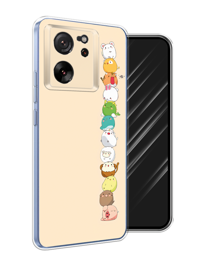 

Чехол Awog на Xiaomi 13T "Питомцы Чиби", Желтый, 319850-1