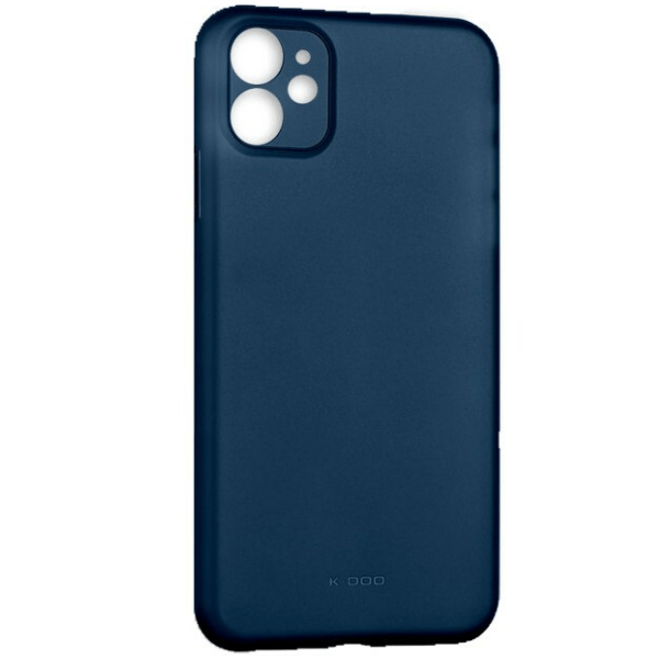 фото Чехол для iphone 12 air skin k-doo; синий