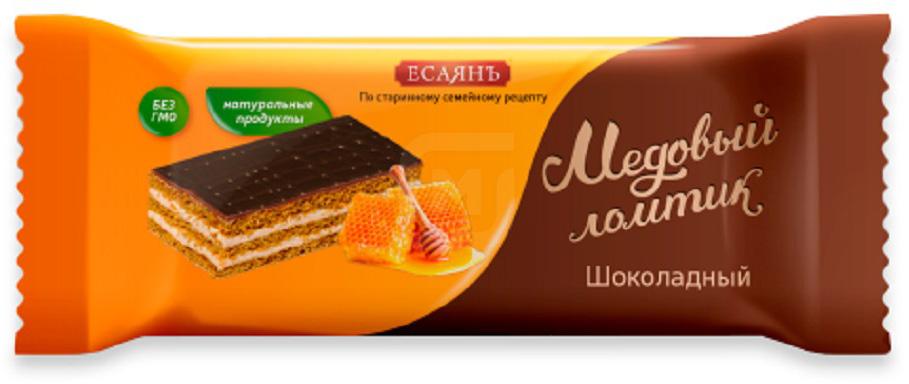 

Пирожное Есаянъ Медовый ломтик шоколадный 41 г