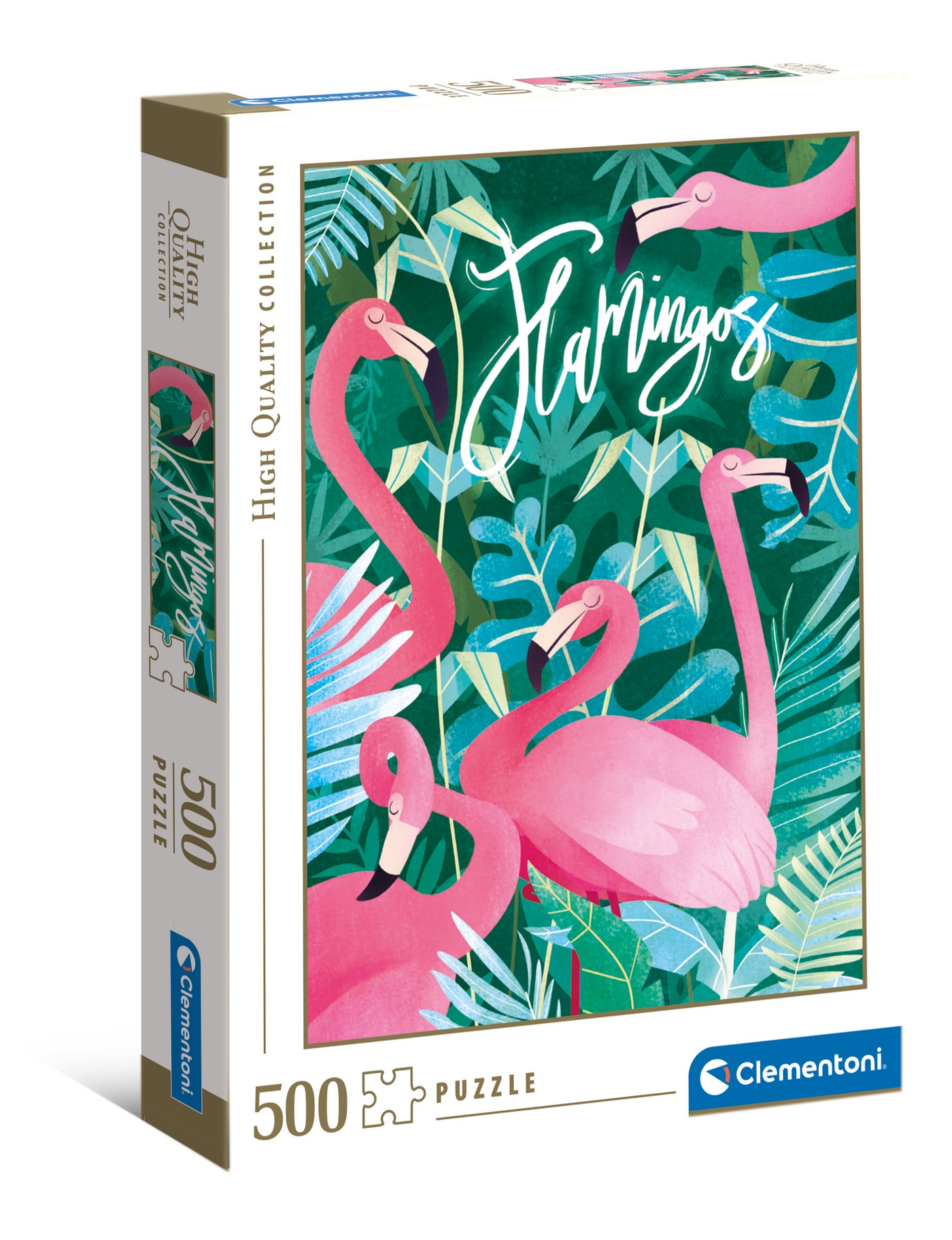 

Пазл Clementoni Фламинго 35101, 500 деталей, Фламинго