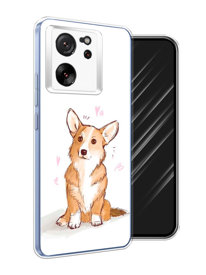 

Чехол Awog на Xiaomi 13T "Корги любовь", Бежевый;белый, 319850-1