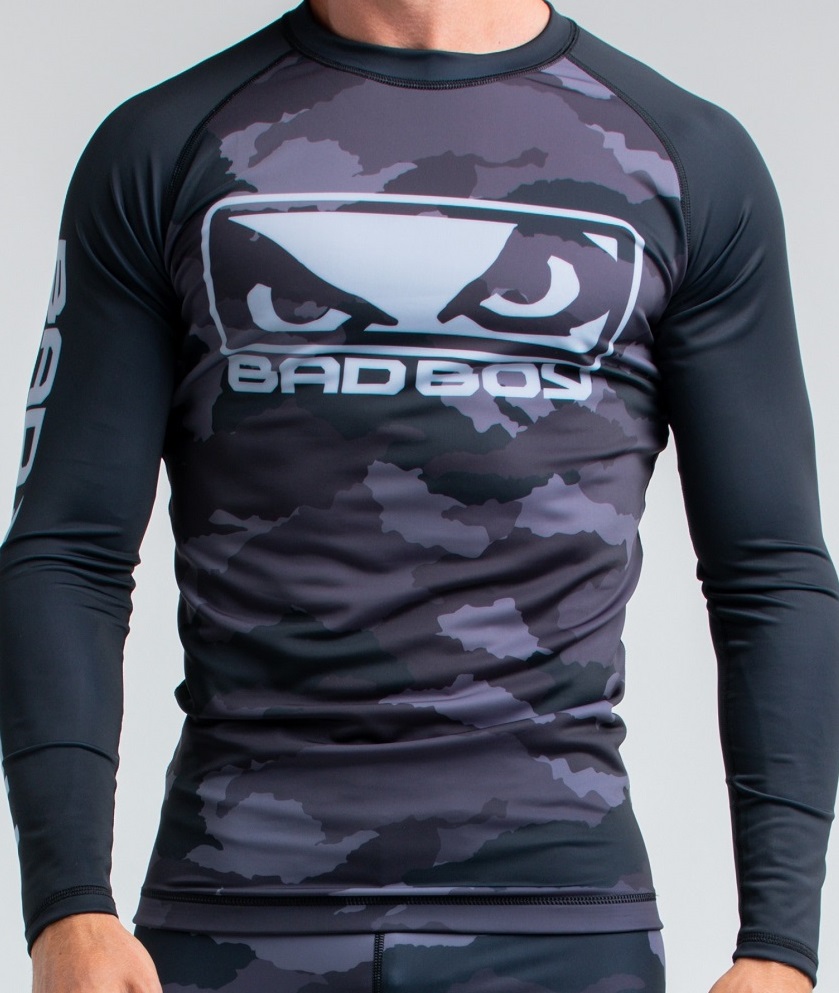 

Рашгард Bad Boy Fighter черный-серый камуфляж 3XL, 1687