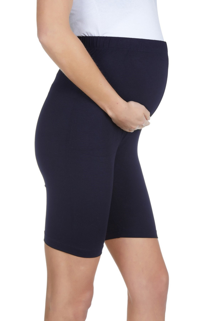 Шорты для беременных женские Luvmabelly 58411 синие 4XL (товары доставляются из-за рубежа)