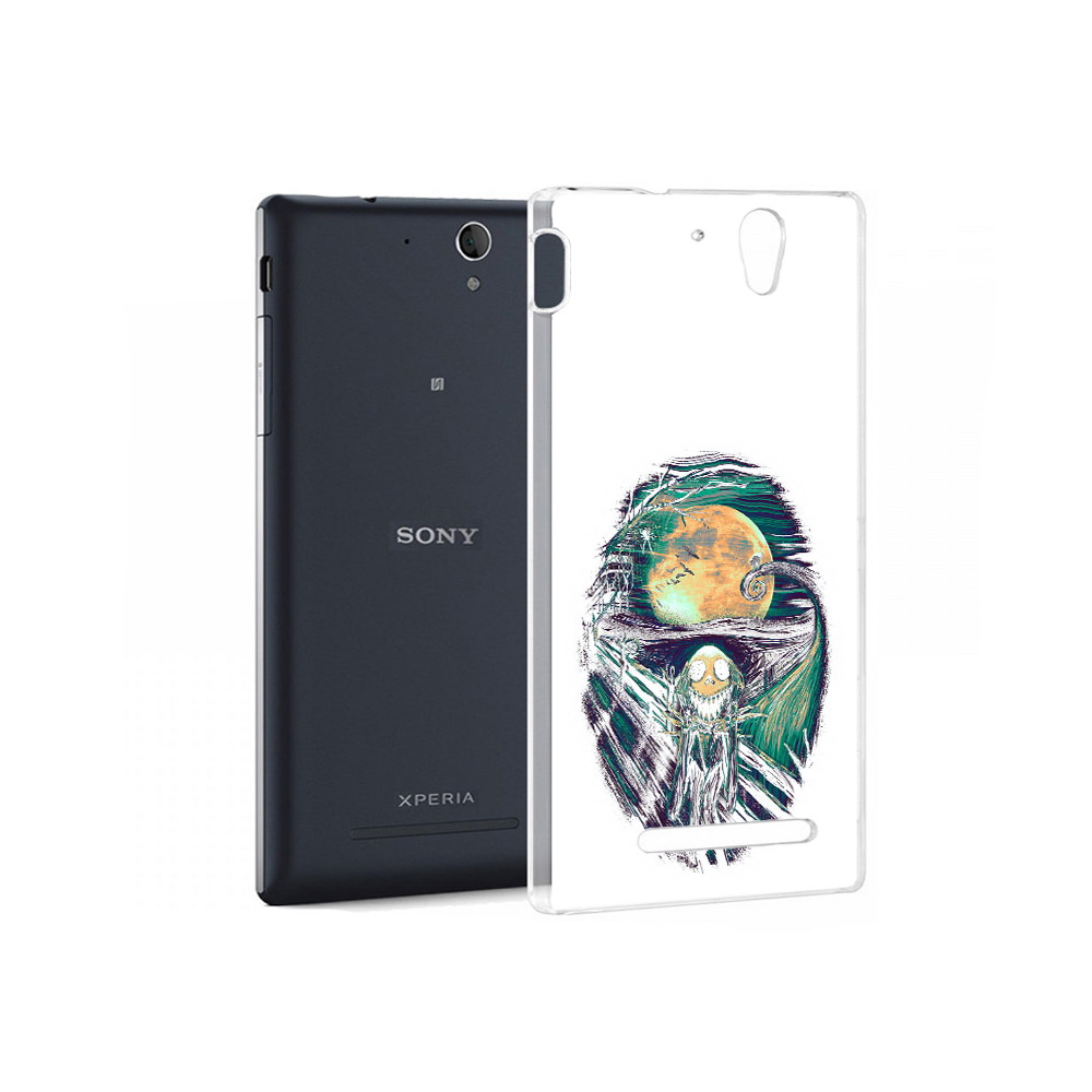Чехол MyPads Tocco для Sony Xperia C5 Ultra зубастое существо абстракция (PT16261.253.370)