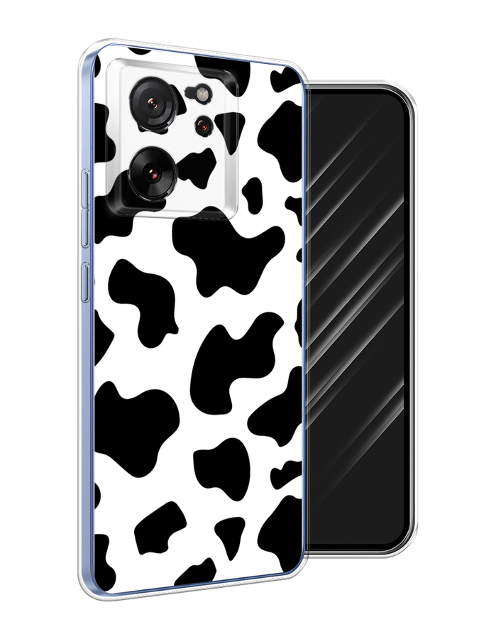 

Чехол Awog на Xiaomi 13T "Пятна коровы", Белый;черный, 319850-1