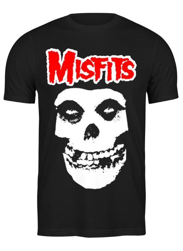 

Футболка мужская Printio Misfits черная S, Черный, Misfits