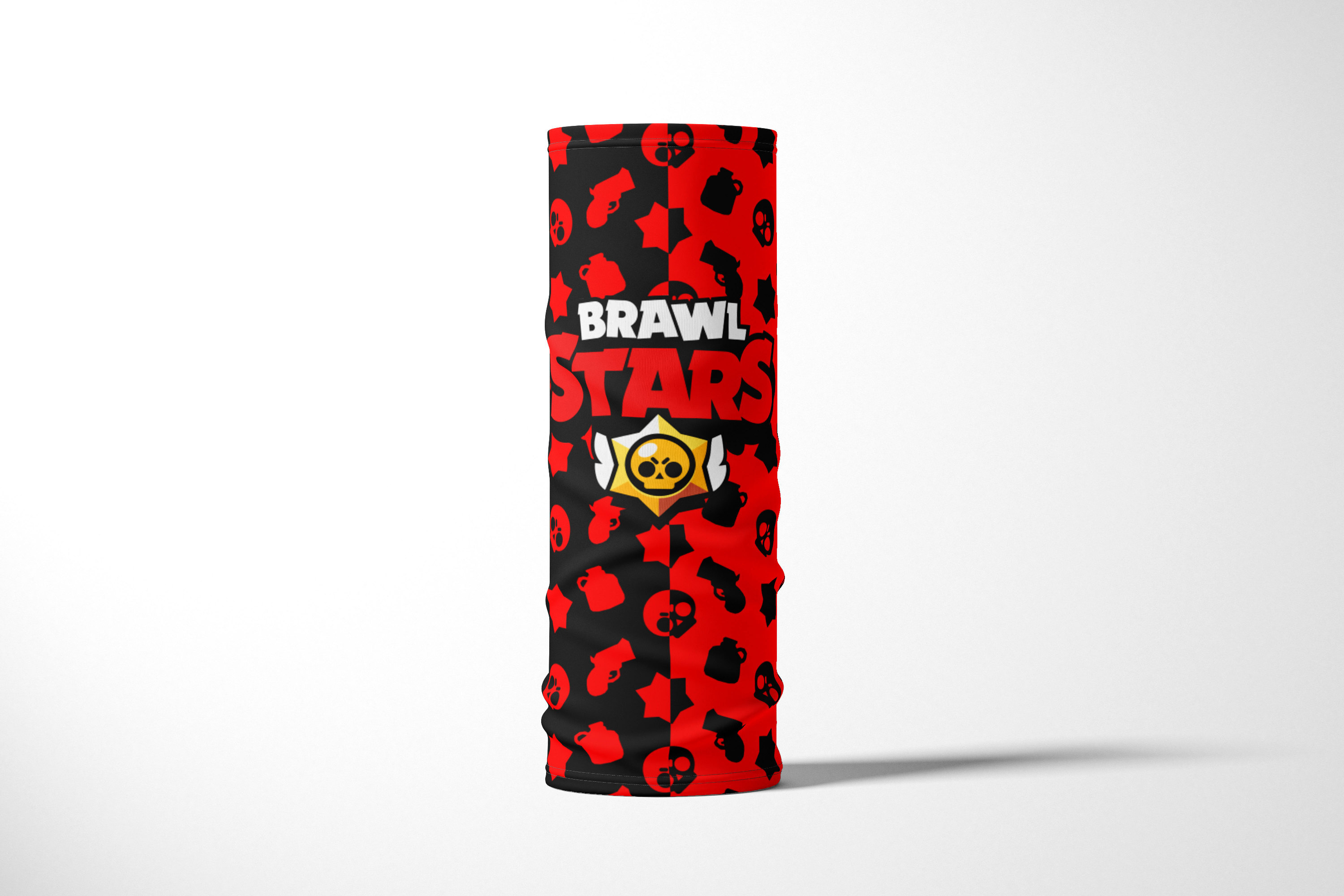 

Бандана / Бафф / Снуд-трансформер / Геймерам / Brawl Stars, Красный;черный, BBuffVM_VM1799531