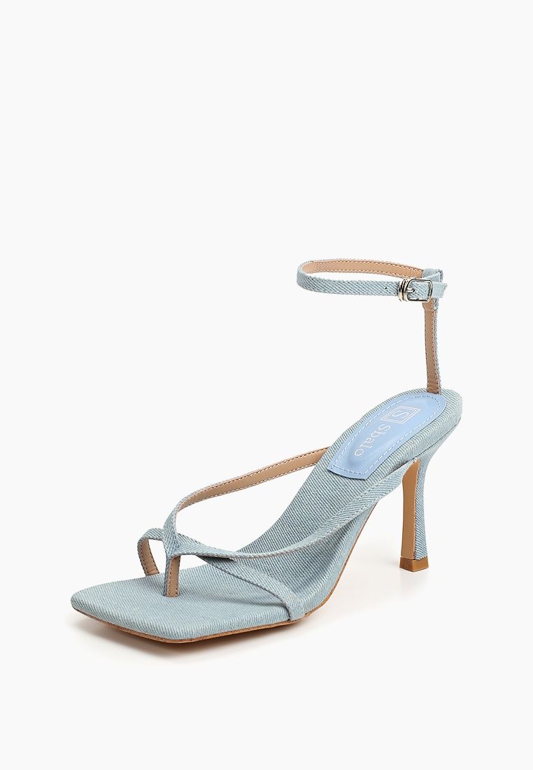 

Босоножки женские Sbalo Sf151 голубые 40 RU, Голубой, Sf151