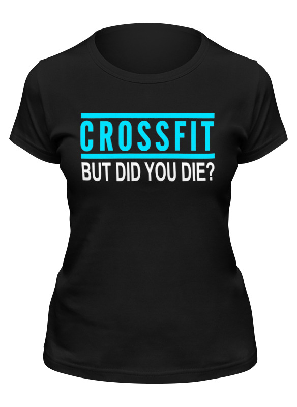 фото Футболка женская printio фитпит.рф - спортивное питание черная s