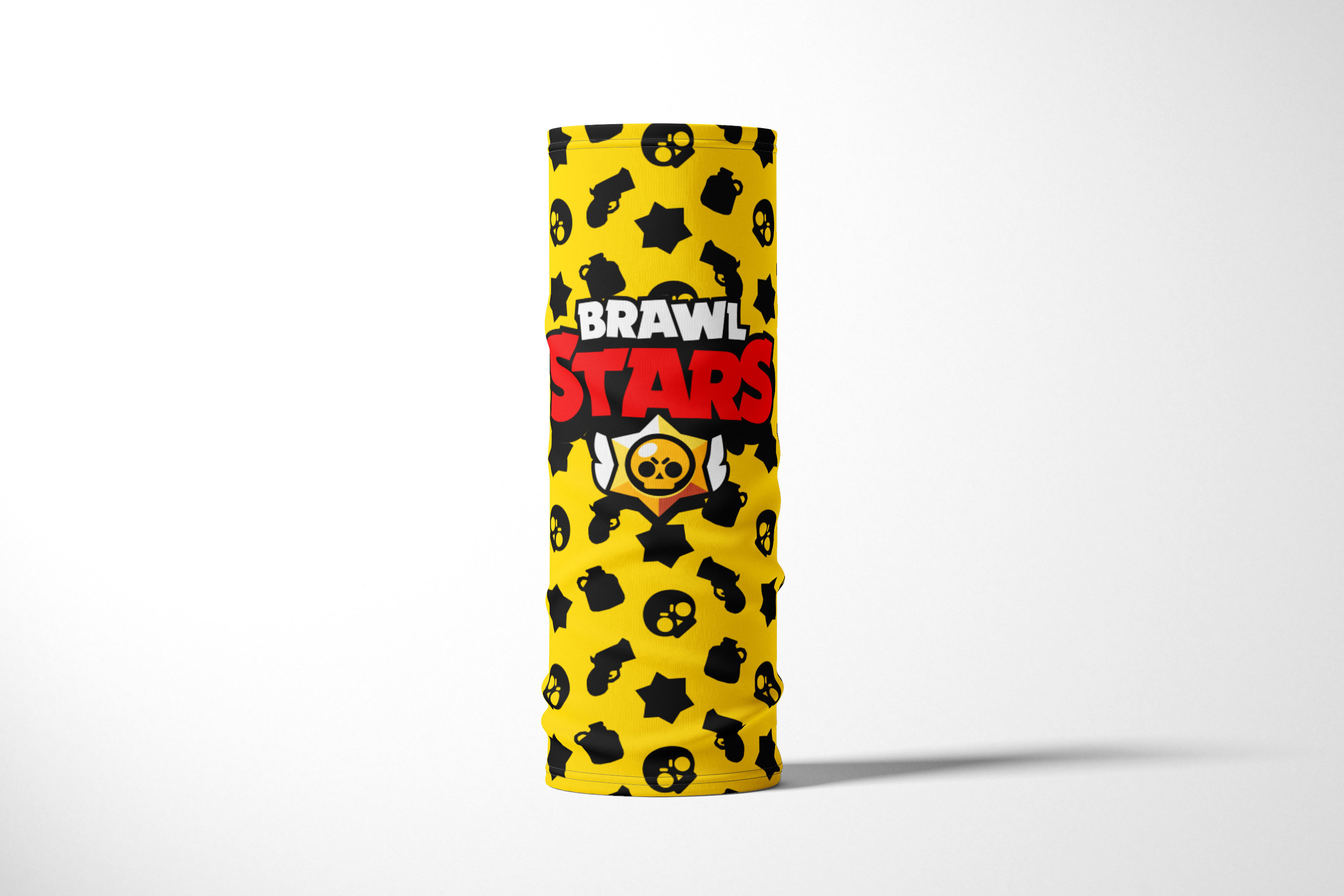 

Бандана / Бафф / Снуд-трансформер / Геймерам / Brawl Stars, Желтый;черный, BBuffVM_VM1799515