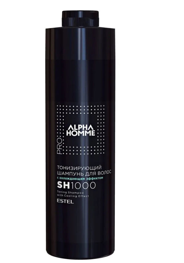 

Тонизирующий шампунь ESTEL ALPHA HOMME PRO с охлаждающим эффектом, 1000 мл