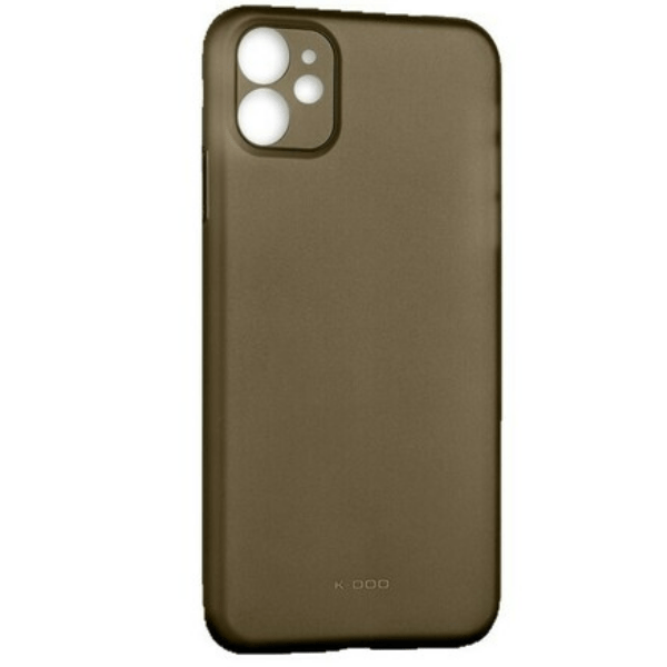 фото Чехол для iphone 12 air skin k-doo; коричневый