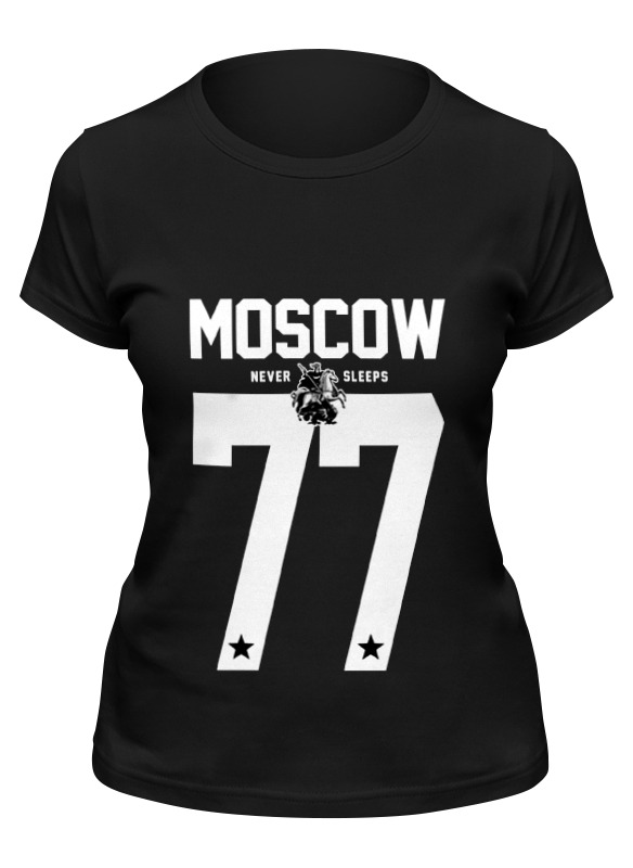 

Футболка мужская Printio Moscow 77 черная 2XL, Черный, Moscow 77