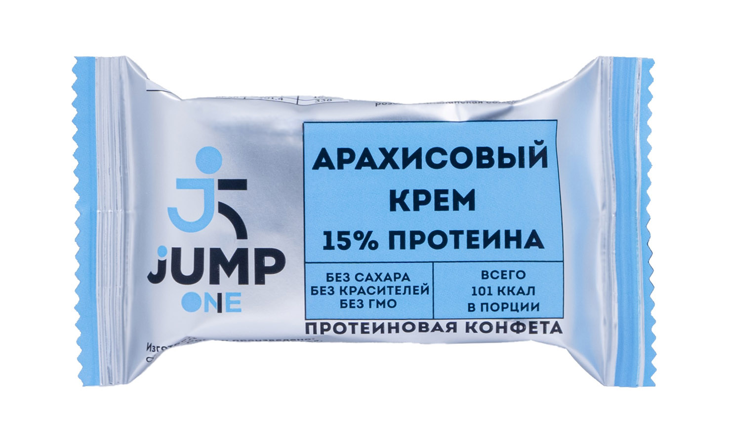 фото Конфета jump one орехово-фруктовая со вкусом арахисовый крем 30 г