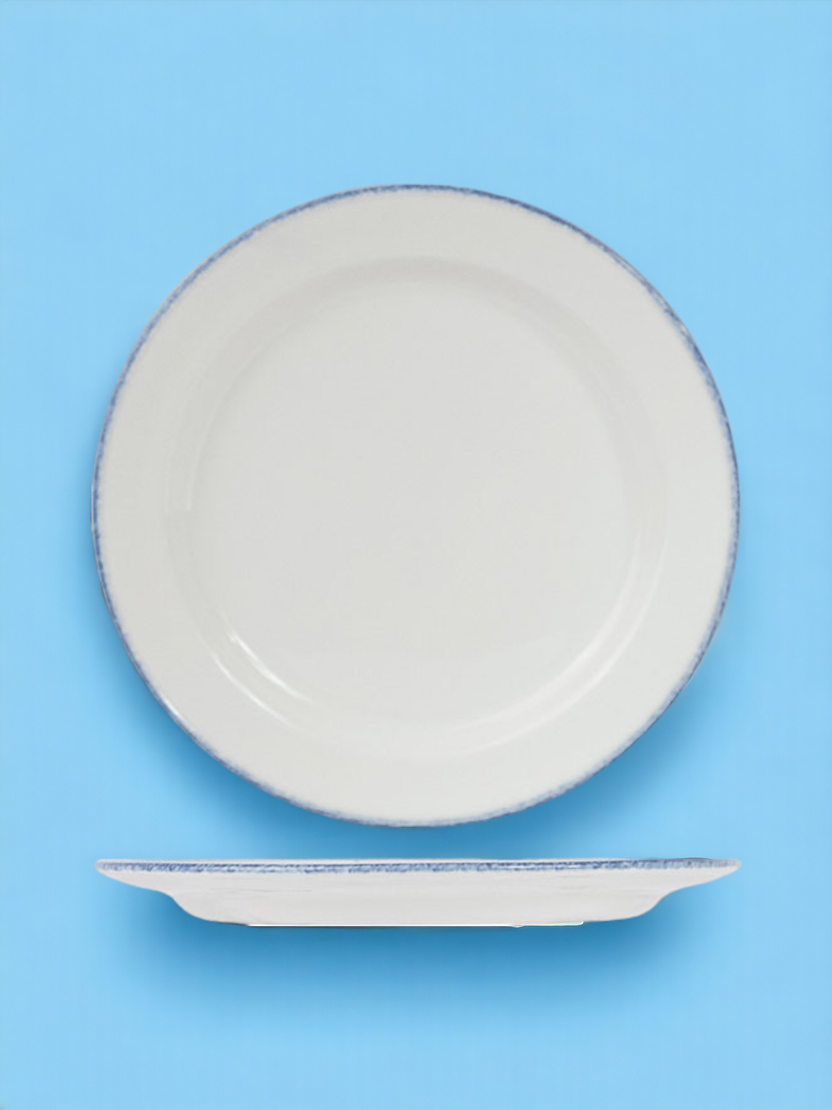 

Тарелка сервировочная Steelite Blue Dapple, фарфоровая, 17,7 см