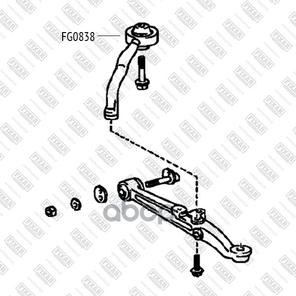 

FIXAR FG0838 Сайлентблок передней реактивной тяги