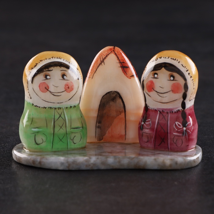 

Сувенир Ханты, селенит, 10672942, Разноцветный