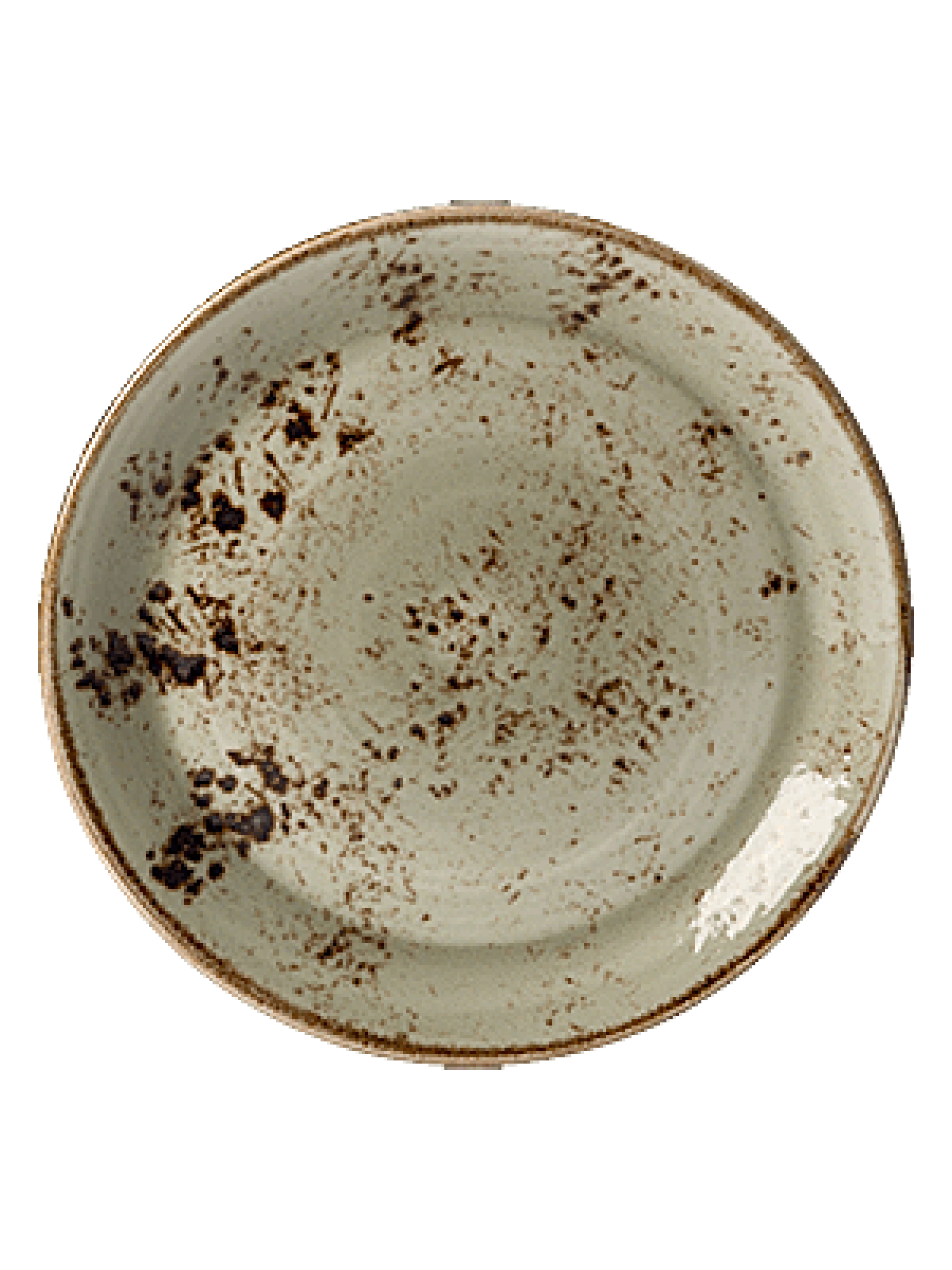 

Тарелка сервировочная Steelite Craft Green, фарфоровая, 15 см