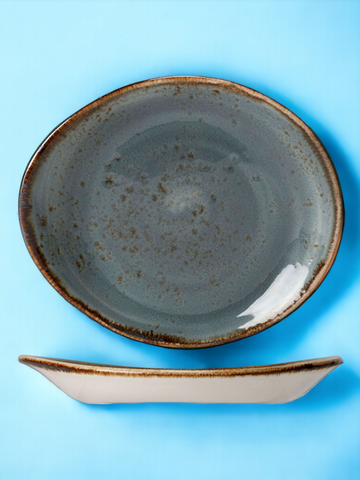 

Тарелка сервировочная Steelite Craft Blue, фарфоровая, 15,5 см