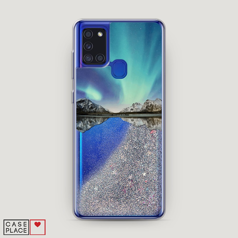 

Чехол Awog на Samsung Galaxy A21s / Самсунг A21s "Горное озеро и сияние", Разноцветный, 2100291-1